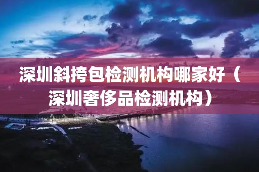 深圳斜挎包检测机构哪家好（深圳奢侈品检测机构）